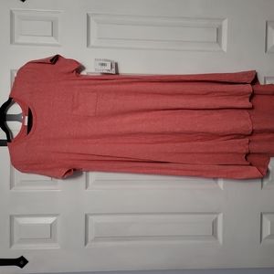 🔥3/$20🔥Salmon Pink Heathered Carly Dress